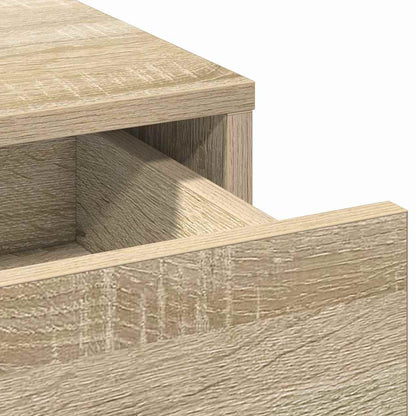 Sminkebord med skuff 3 pcs Brun 40 x 41 x 75 cm Konstruert tre