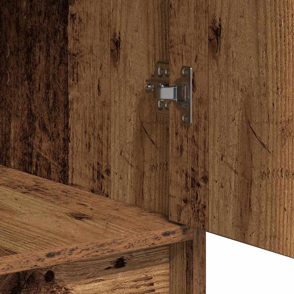 Sminkebord med skuff 3 pcs Brun 40 x 41 x 75 cm Konstruert tre