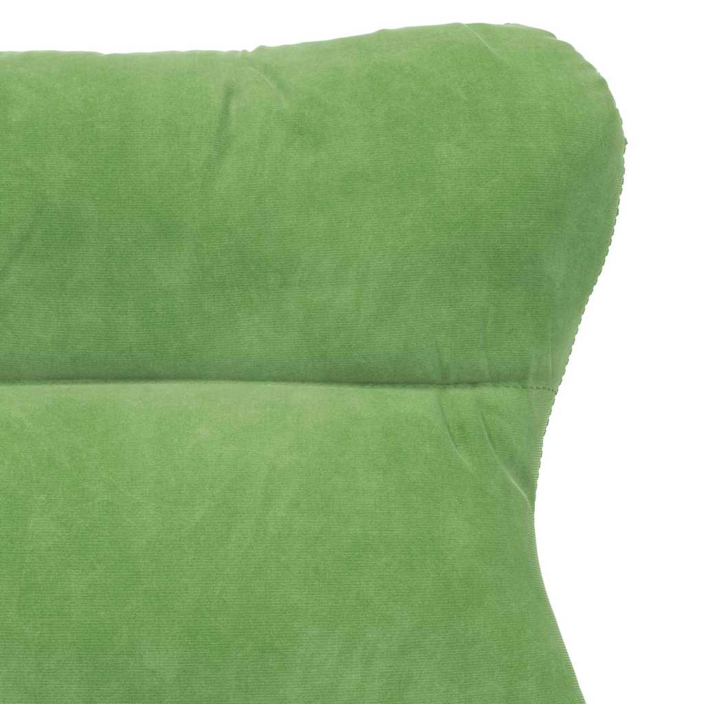 Avslappende Stol Lys Grønn Velur