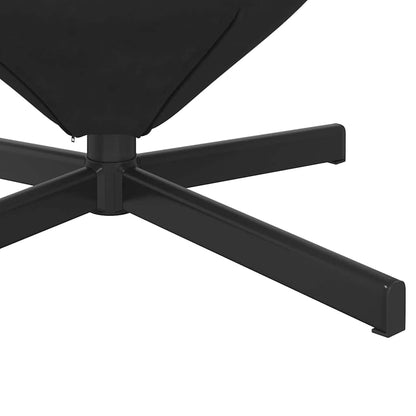 Lenestol Svart Egg Stol Velur