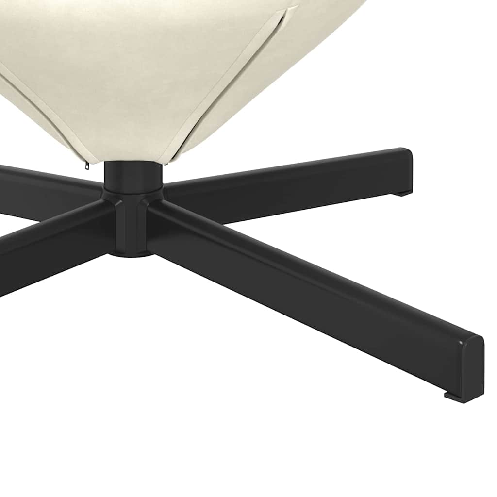 Lenestol Krem Egg Stol Velur