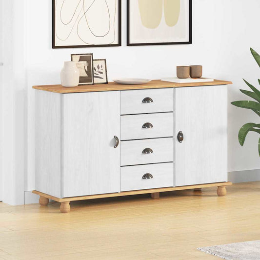 Skjenk Tre med skuff ASKIM 133,5 x 40 x 79 cm Heltre furu