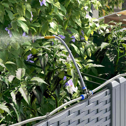 Hageblomsterpotte 5 pcs Lys Grå Plast