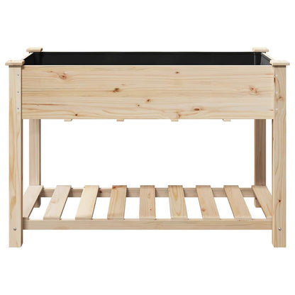 Hageblomsterpotte Beige 115 x 59 x 76,5 cm Massiv Furu Tre