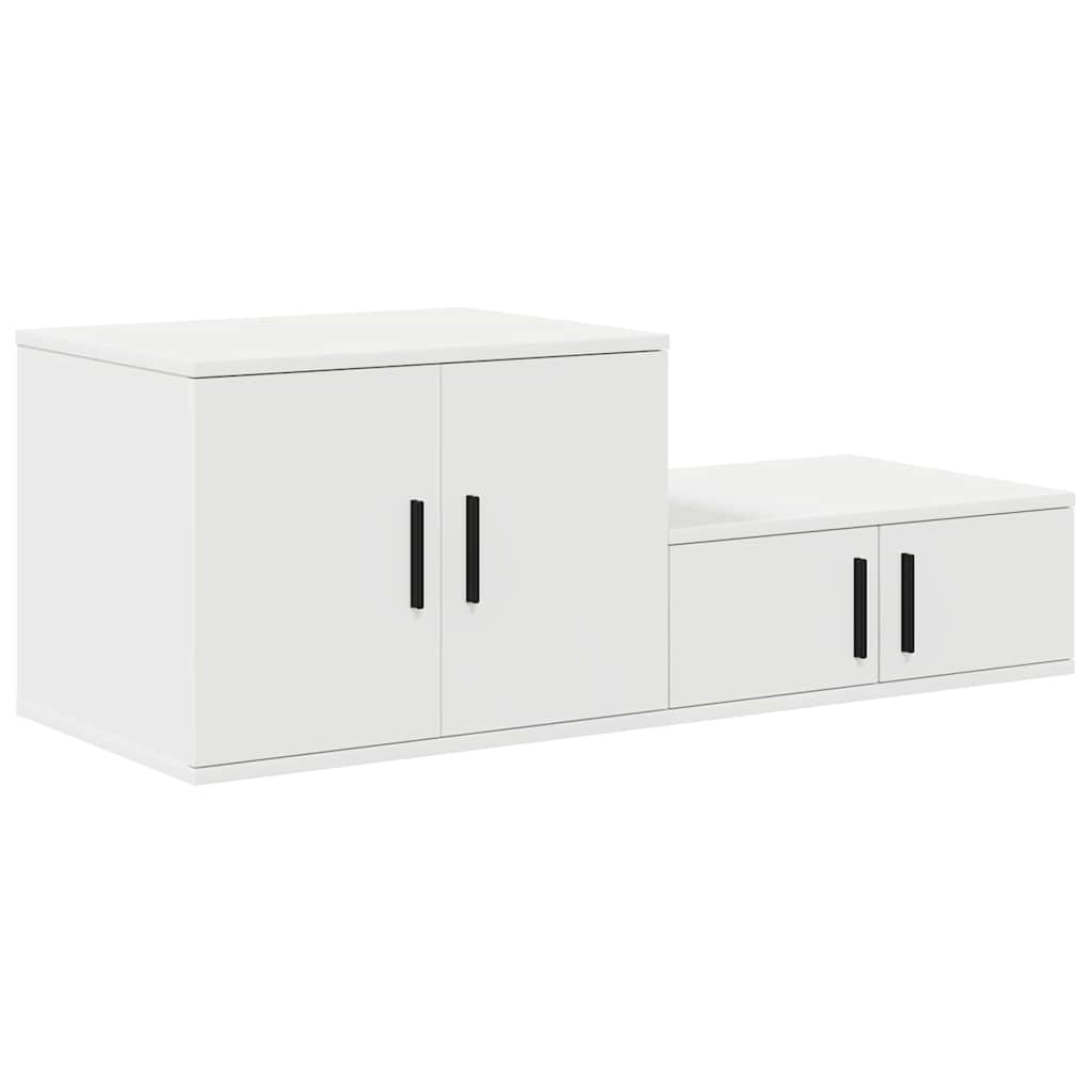 Skap Hvit 118x41x40 cm i