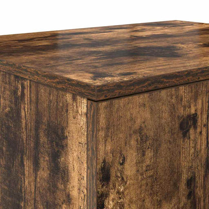 Skap Røkt Eik 118x41x40 cm