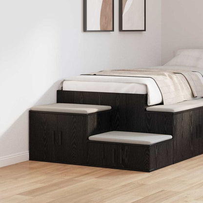 Nattbord Sengbord Svart 108x41x40 cm