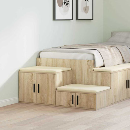 Nattbord Sengbord Sonoma Eik 108x41x40 cm