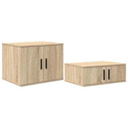 Nattbord Sengbord Sonoma Eik 108x41x40 cm
