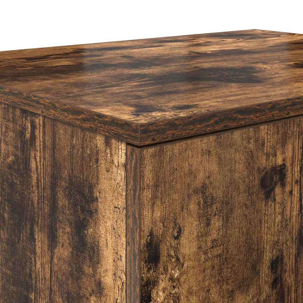 Nattbord Sengbord Røkt Eik 108x41x40 cm
