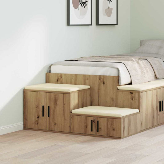 Nattbord Sengbord Artisan Eik 108x41x40 cm