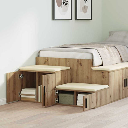 Nattbord Sengbord Artisan Eik 108x41x40 cm