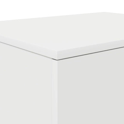Nattbord Sengbord Hvit 103x41x40 cm