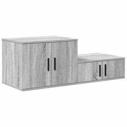 Nattbord Sengbord Sonoma Grå 103x41x40 cm
