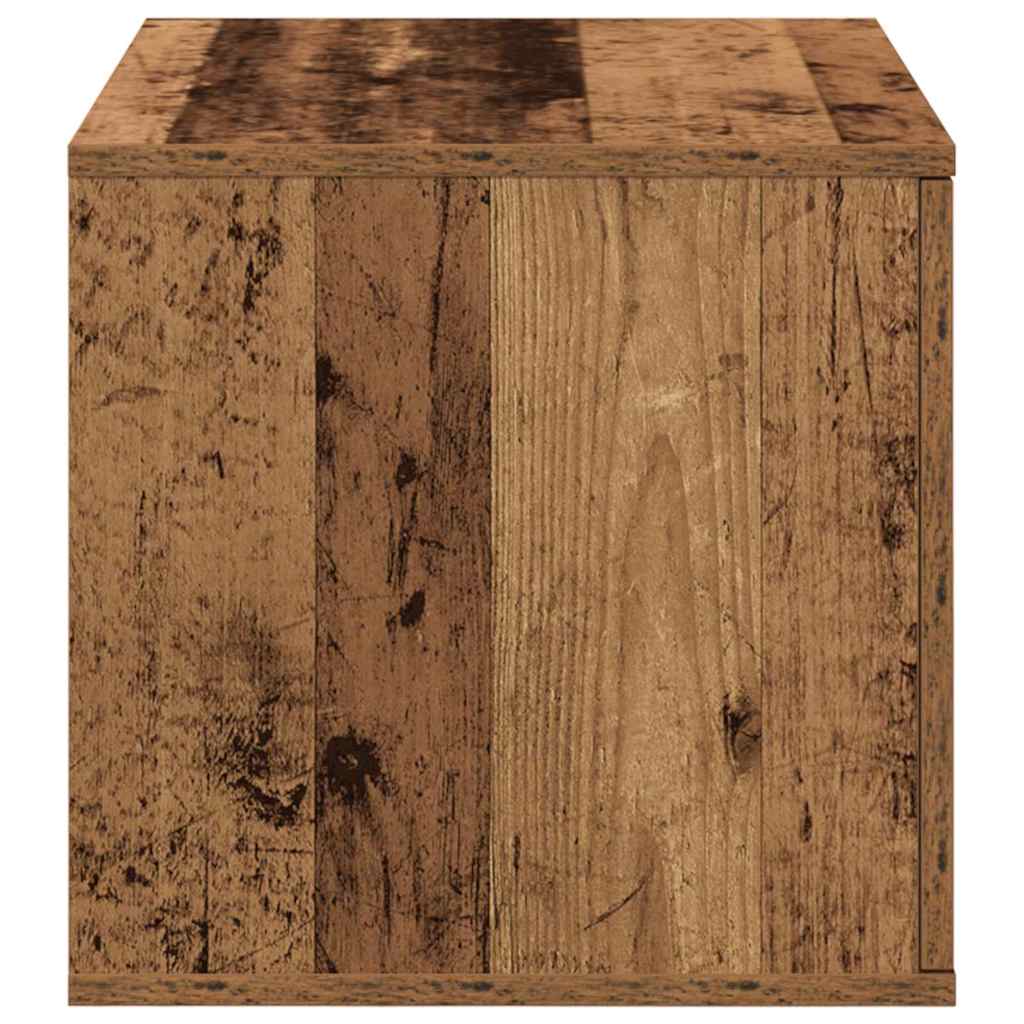 Nattbord Sengbord Gammelt Tre 103x41x40 cm,