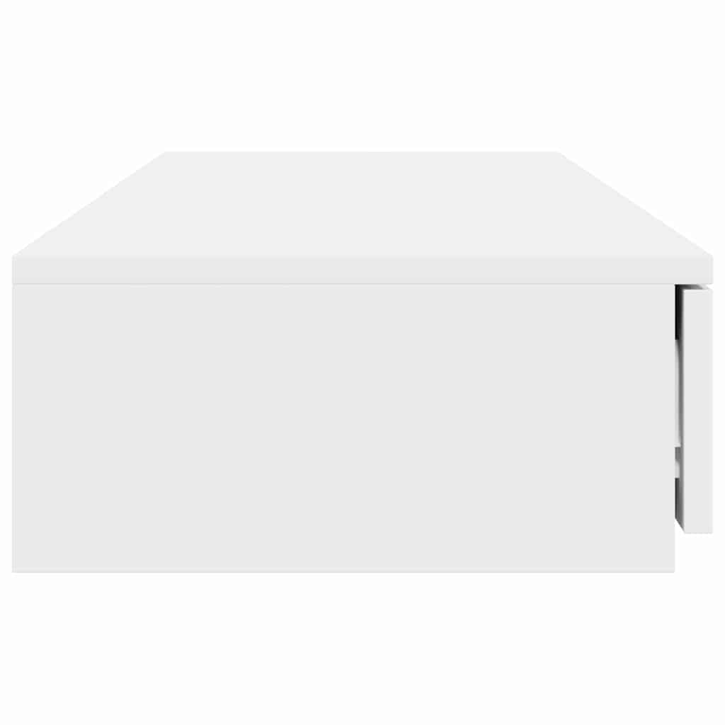 Sengeskuffer med skuff Hvit 120 x 36,5 x 16,5 cm