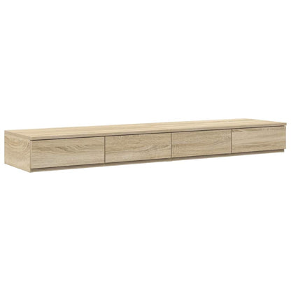Nattbord Sengbord Sonoma Eik 140 x 36.5 x 16.5 cm