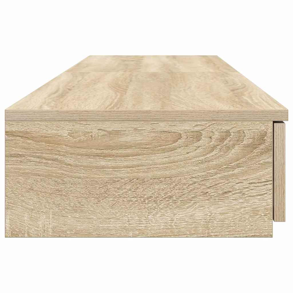 Nattbord Sengbord Sonoma Eik 140 x 36.5 x 16.5 cm