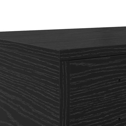 Sengeskuff Svart Eik 75 x 36,5 x 16,5 cm