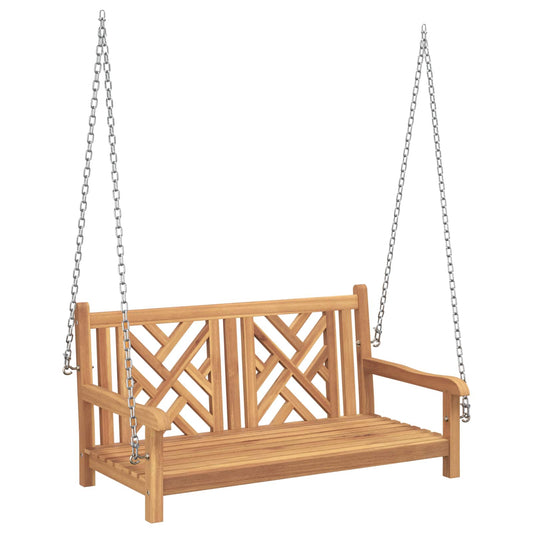 Hagebenk Tre Svingbenk 114 x 60 x 64 cm Massivt Teaktre