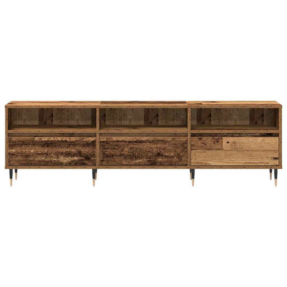 TV-Møbel Tre TV skap Gammelt Tre 150x30x44,5 cm