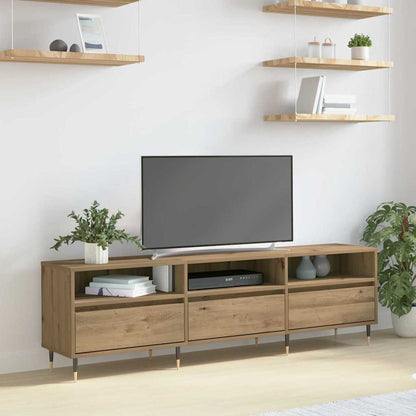 TV-Møbel Artisan Eik TV-stativ Snekker Eik 150x30x44,5 cm Massivt tre