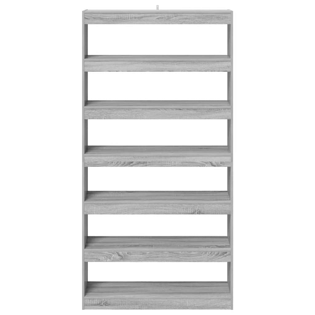 Bokhylle Sonoma Grå 100 x 30 x 198 cm