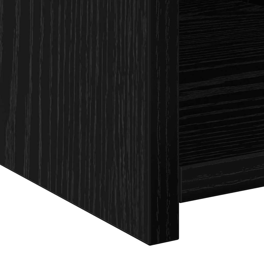 Skap Svart Eik 30x42,5x185 cm