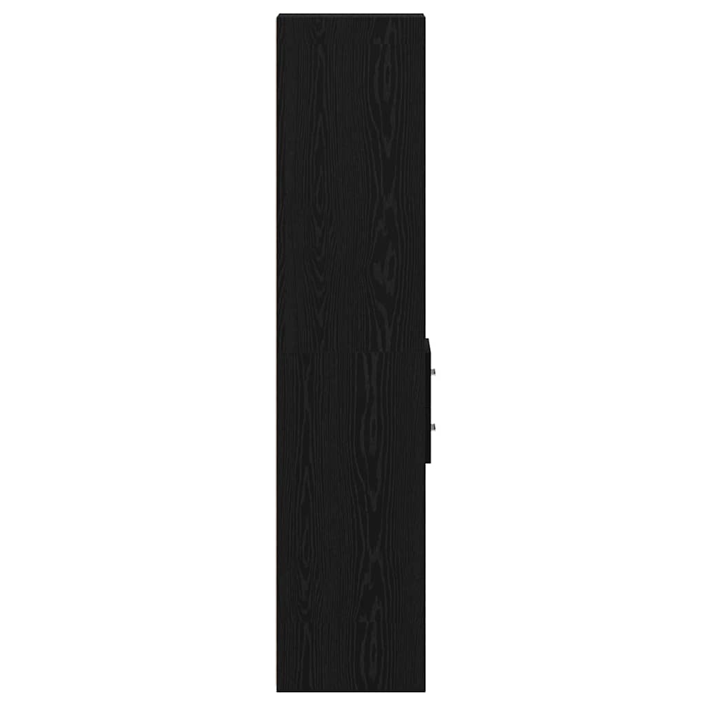 Skap Svart Eik 30x42,5x185 cm