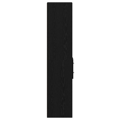 Skap Svart Eik 30x42,5x185 cm