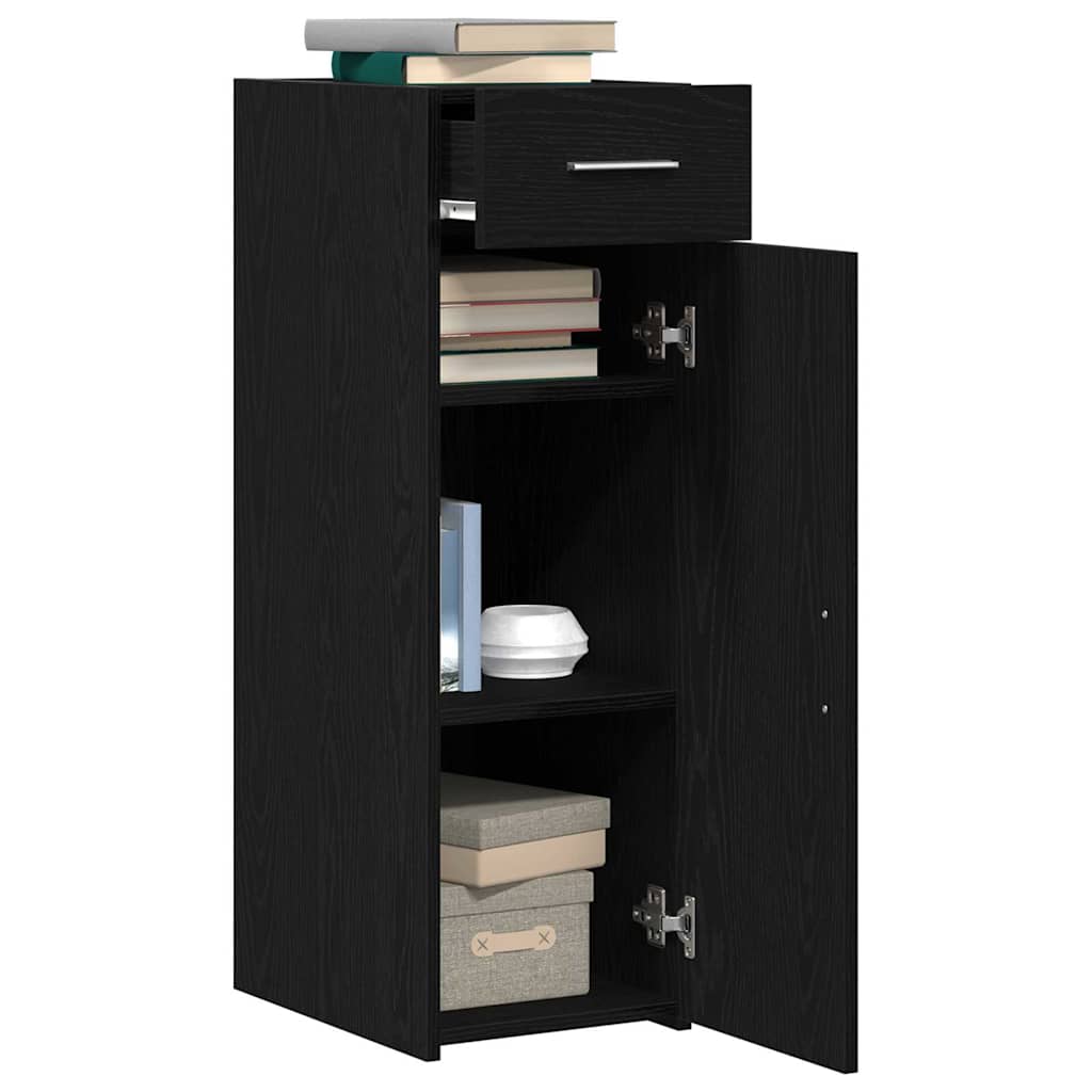 Skap Svart Eik 30x42,5x93 cm