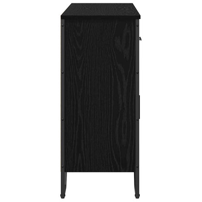 Skap Svart Eik 97x32,5x74,5 cm