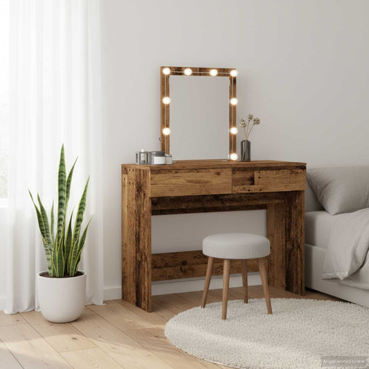 Sminkebord Gammelt Tre 100 x 40 x 130 cm