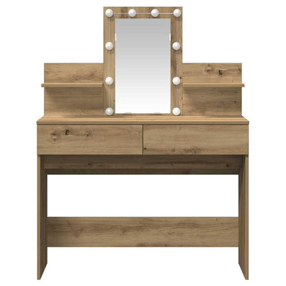 Sminkebord Artisan Eik 100 x 40 x 130 cm Konstruert tre