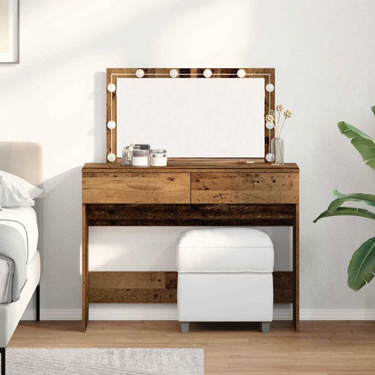 Smykkelampe med LED Gamelt Tre 100x40x120 cm