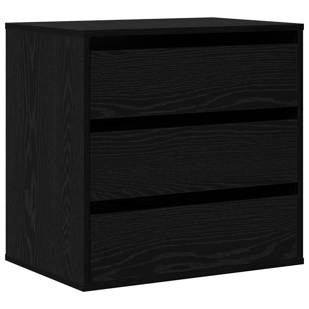 Kommode Svart Eik 60x41x58 cm