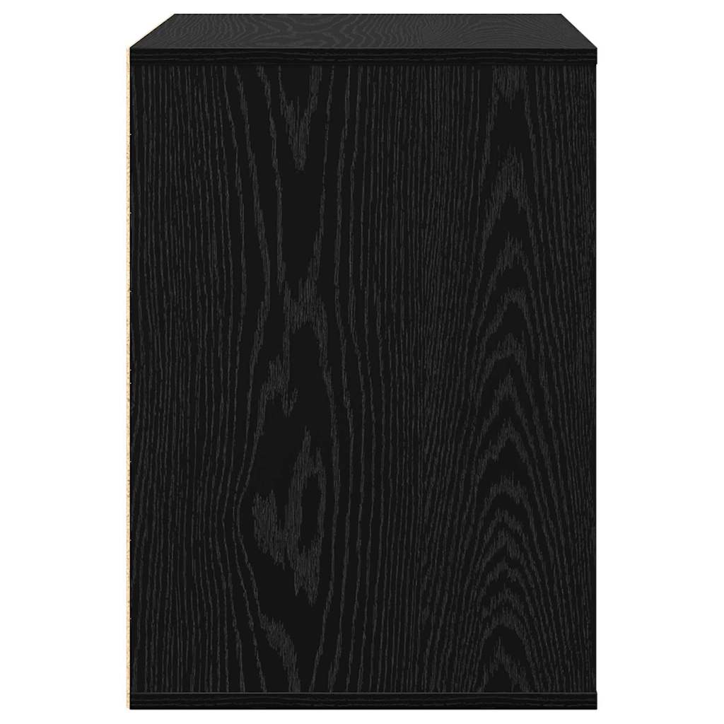 Kommode Svart Eik 60x41x58 cm