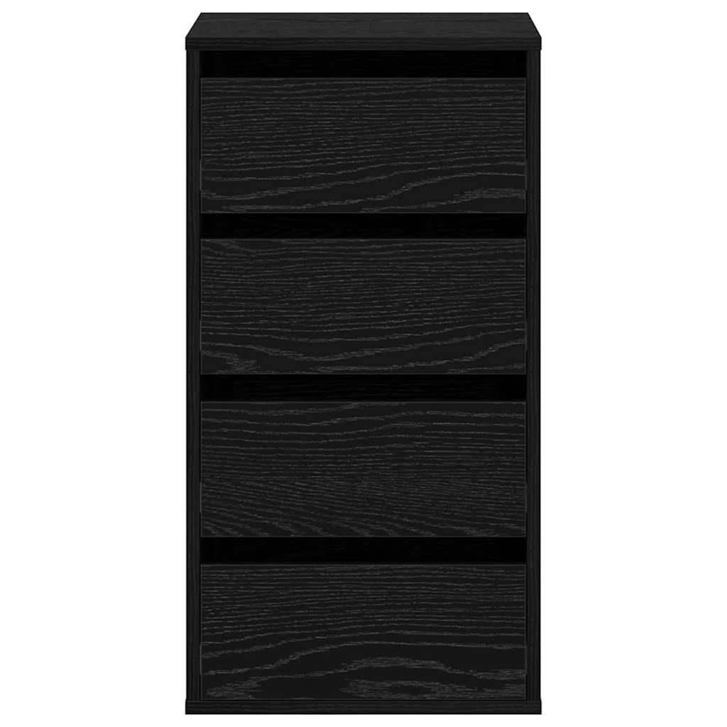 Kommode Svart Eik 40x41x76 cm