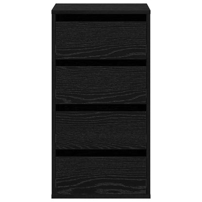 Kommode Svart Eik 40x41x76 cm