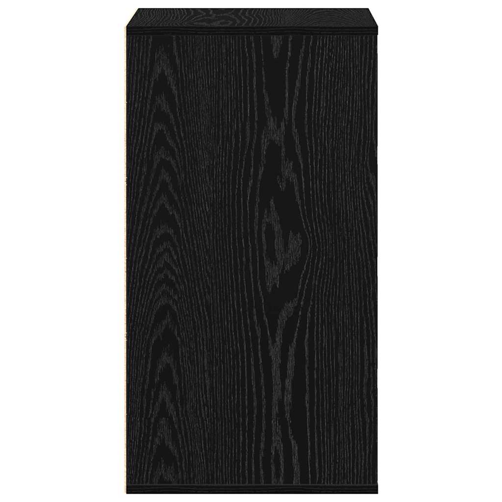 Kommode Svart Eik 40x41x76 cm