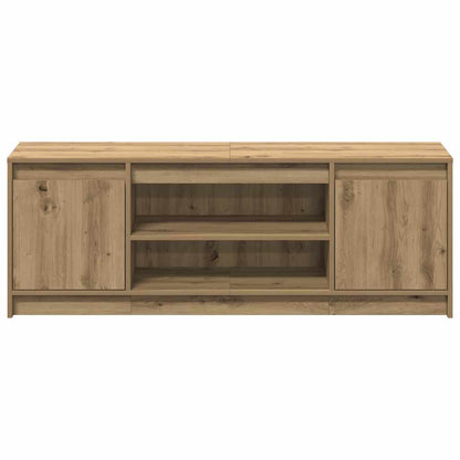 TV-Møbel Artisan Eik TV-skap med LED 139,5x34x50 cm,.