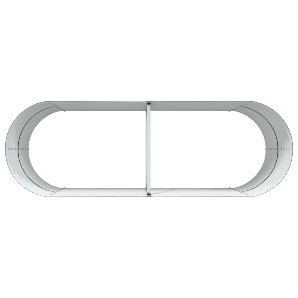 Hevet bed grønn 240 x 80 x 81 cm Stål