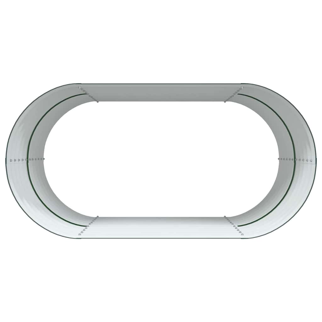 Hevet bed grønn 160 x 80 x 81 cm Stål