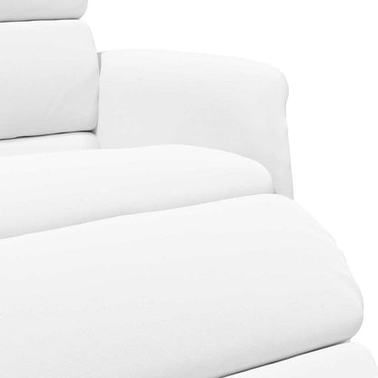 Lenestol Hvit71 x 98 x 106 cm Kunstlær