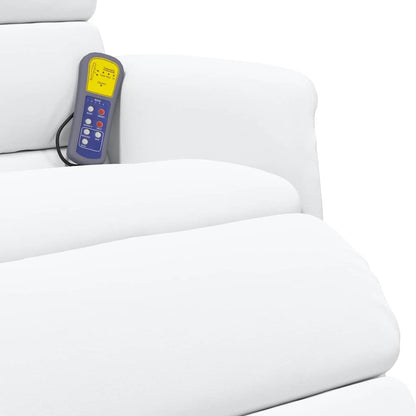 Lenestol Hvit71 x 98 x 106 cm Kunstlær