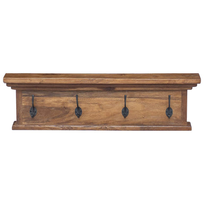 Kleshengere Naturlig 70 x 10 x 20 cm Massivt Teaktre