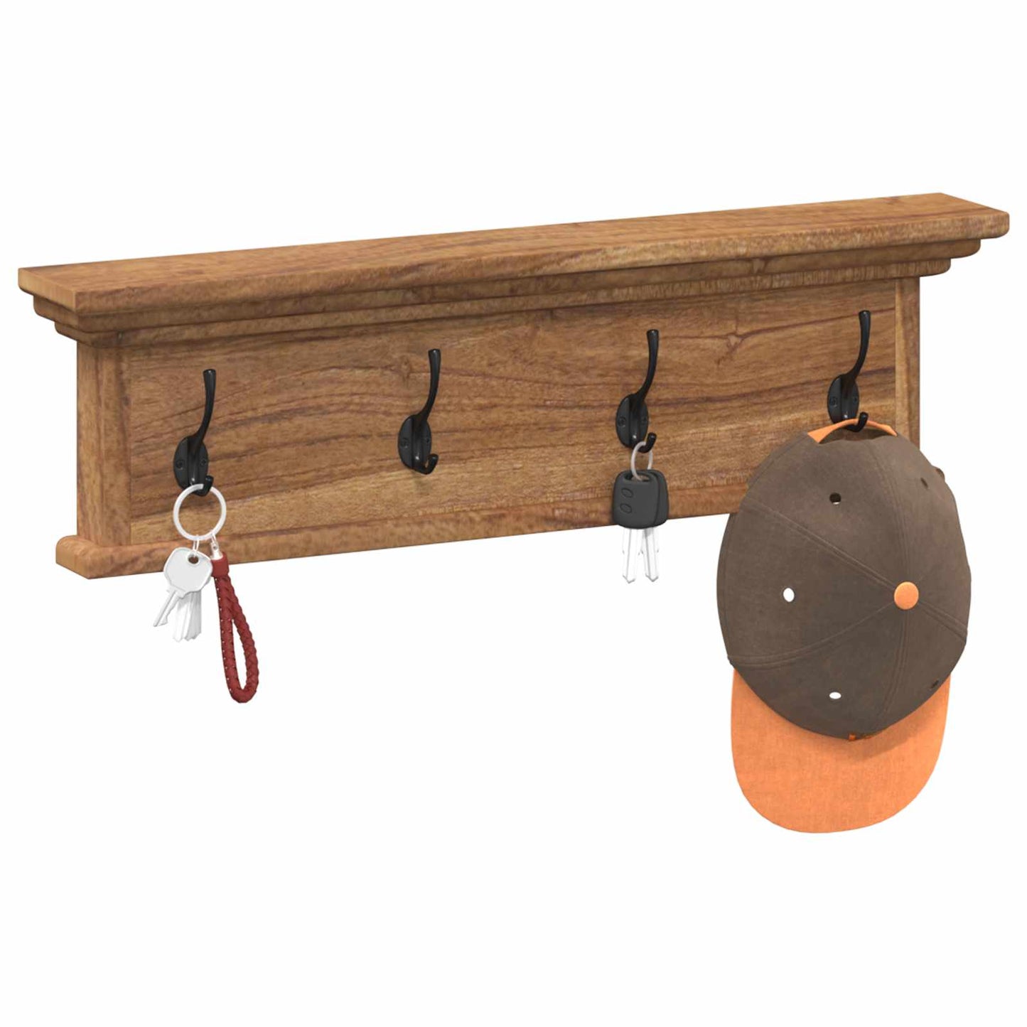 Kleshengere Naturlig 70 x 10 x 20 cm Massivt Teaktre