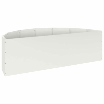 Plantekassed Hvit 120 x 60 x 35 cm Stål