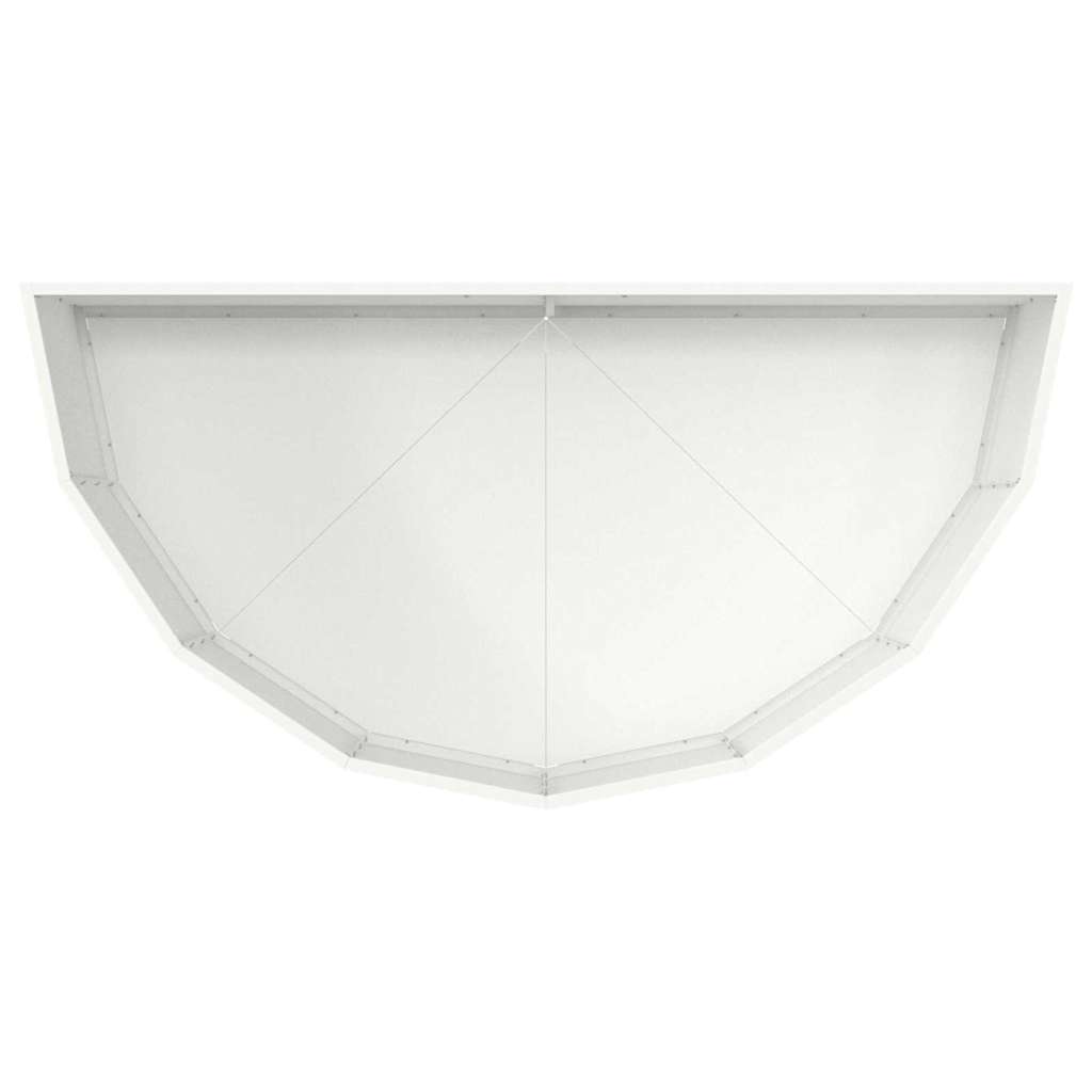Plantekassed Hvit 120 x 60 x 35 cm Stål