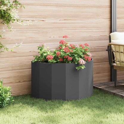 Plantekassed Svart 90 x 45 x 50 cm Stål
